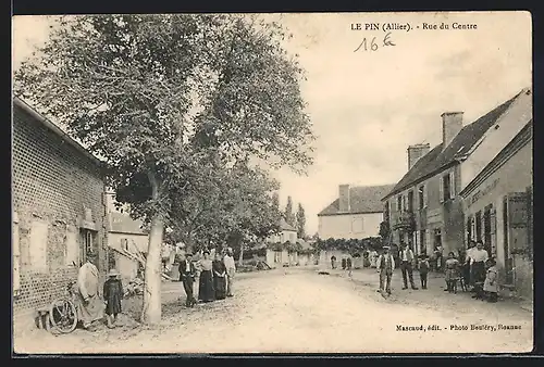 AK Le Pin, Rue du Centre