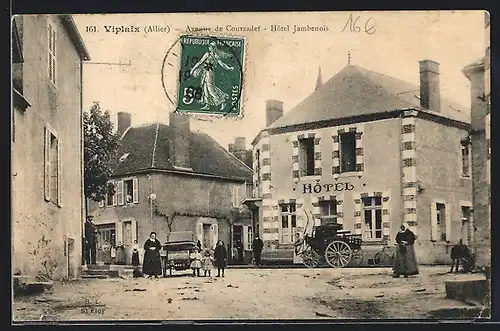AK Viplaix, Avenue de Courzadet, Hotel Jambenois