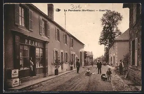 AK La Percherie, Grand`Rue