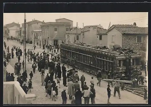 AK Carrara, Il trasporto verso del Monolite, Marmorsteinbruch