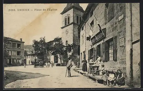 AK Unieux, Place de l`Église