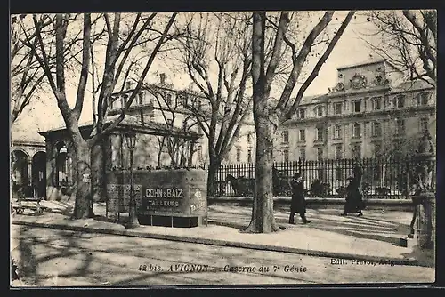 AK Avignon, Caserne du 7e Génie