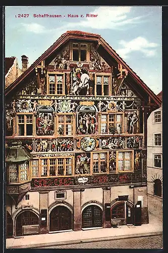 AK Schaffhausen, Haus z. Ritter