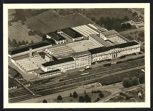 AK Zofingen, Niederlassung Ringier aus der Vogelschau