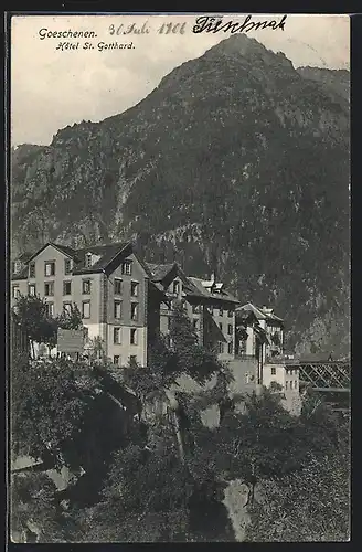 AK Göschenen, Hotel St. Gotthard