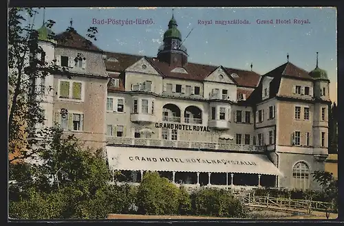 AK Bad-Pöstyen-Iürdö, Royal nagyszalloda, Grand Hotel Royal