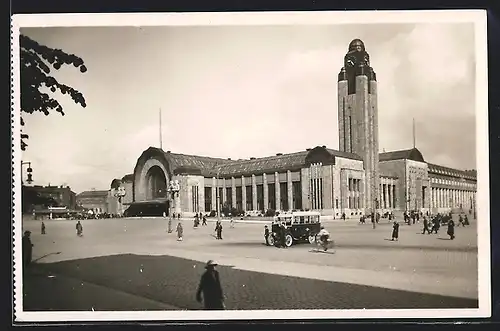 AK Helsinki, Rautatieasema, Bahnhof