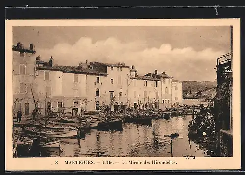 AK Martigues, L`Ile, le Miroir des Hirondelles