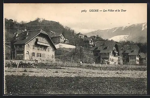 AK Ugine, Les Villas et la Tour