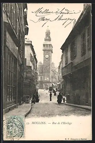 AK Moulins, Rue de l`Horloge