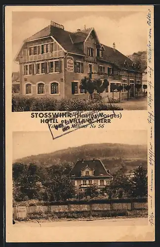 AK Stosswihr, Hotel et Villa G. Herr