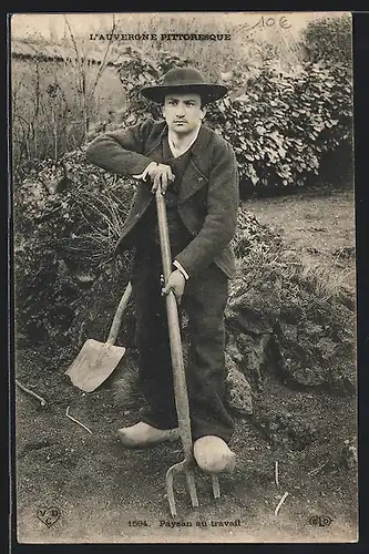 AK Paysan au travail, Auvergne