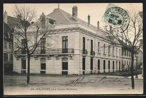 AK Belfort, Le Cercle Militaire