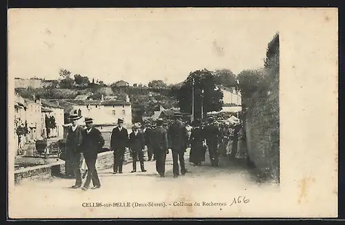 AK Celles-sur-Belle, Collines du Rochereau