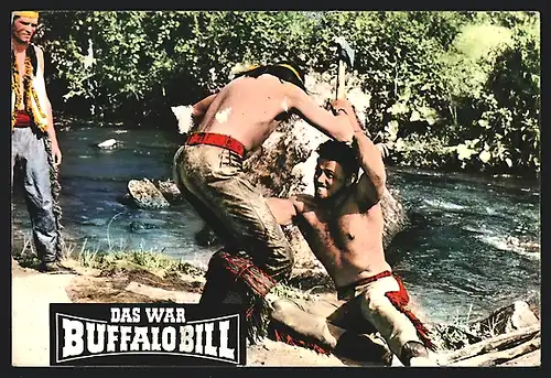 AK Das war Buffalo-Bill, Filmszene am Ufer