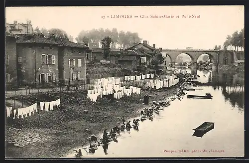 AK Limoges, Clos Sainte-Marie et Pont-Neuf