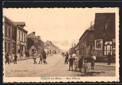 AK Noeux-les-Mines, Rue d`Arras