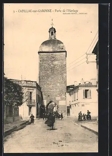 AK Cadillac-sur-Garonne, Porte de l`Horloge