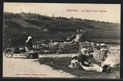 AK Beaune, La Côte et les Vignes