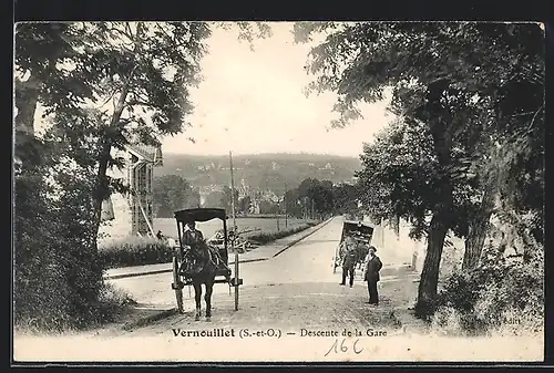 AK Vernouillet, Déscente de la Gare