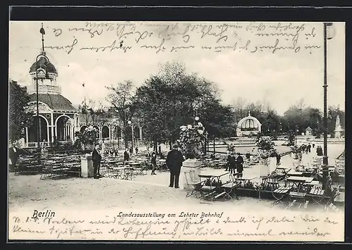 AK Berlin-Tiergarten, Landes-Ausstellung am Lehrter Bahnhof