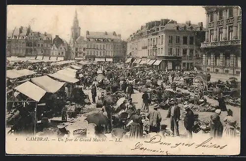 AK Cambrai, Un Jour de Grand Marché