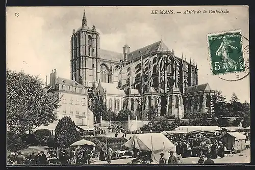 AK Le Mans, Abside de la Cathedrale