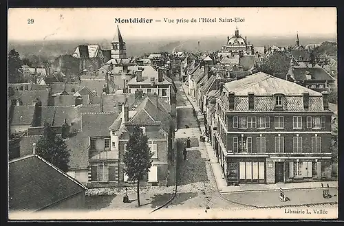 AK Montdidier, Vue prise de l`Hôtel Saint-Eloi