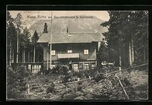 AK Mersi Hütte, Blick auf die Hütte