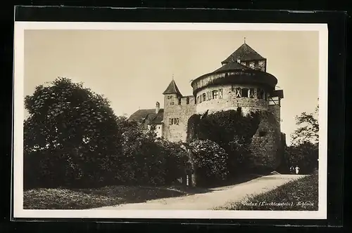 AK Vaduz, Partie vor dem Schloss