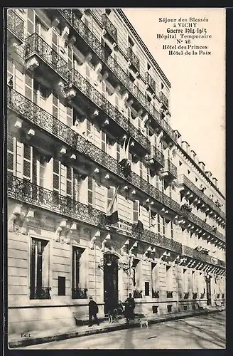 AK Vichy, Hôtel de la Paix