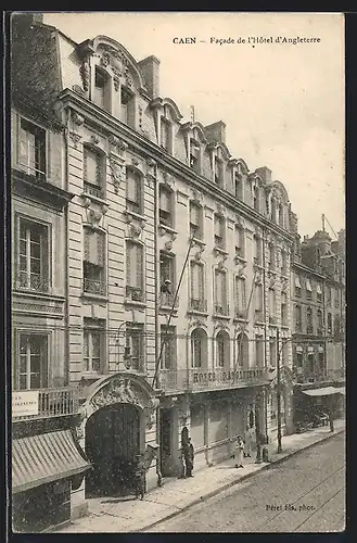 AK Caen, Facade de l`Hôtel d`Angleterre