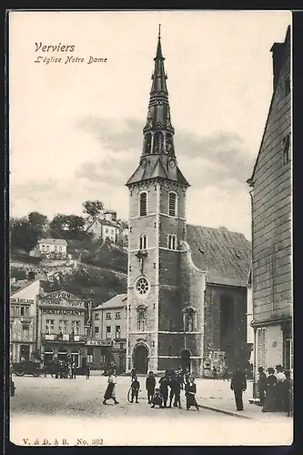 AK Verviers, L`église Notre Dame