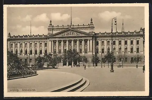 AK Leipzig, Blick zur Universität