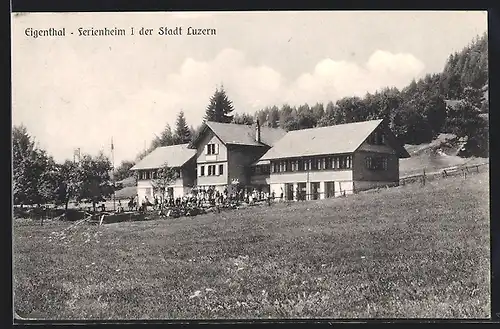 AK Eigenthal / LU, Ferienheim I der Stadt Luzern