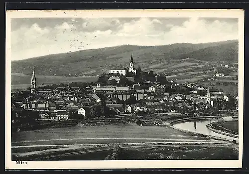 AK Nitra, Gesamtansicht aus der Vogelschau