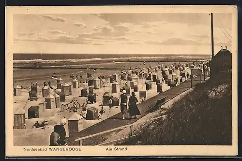 AK Wangerooge / Nordseebad, am Strand