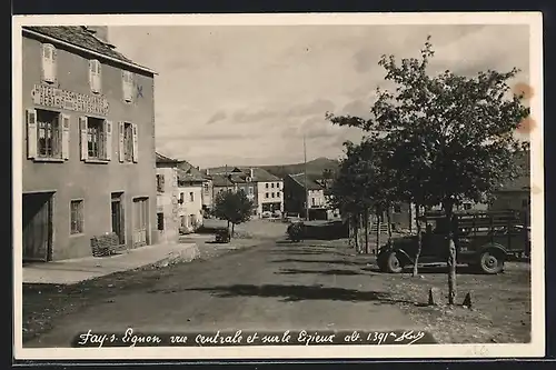 AK Fay-s-Lignon, Vue centrale et sur le Lizieux