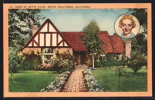 AK North Hollywood, CA, Home of Bette Davis