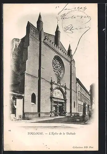 AK Toulouse, L`Église de la Dalbade