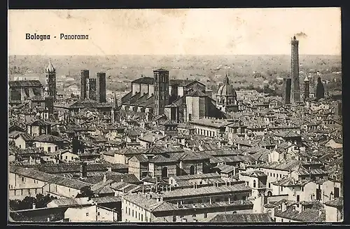 AK Bologna, Blick über die Stadt