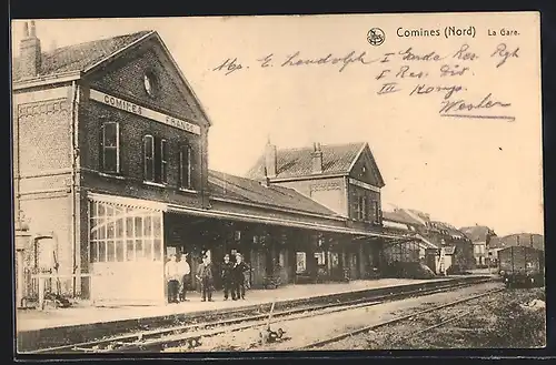 AK Comines, la Gare