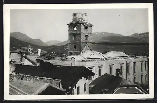 Foto-AK Hallein, Ortsansicht