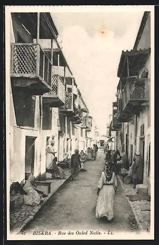 AK Biskra, Rue des Ouled Nails