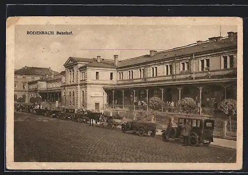 AK Bodenbach, Bahnhof