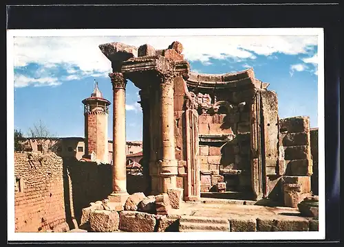 AK Baalbek, der Venustempel