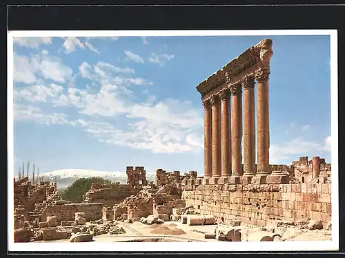 AK Baalbek, Les six Colonnes, Temple de Jupiter