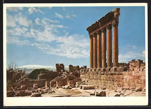 AK Baalbek, Temple de Jupiter, Six Colonnes