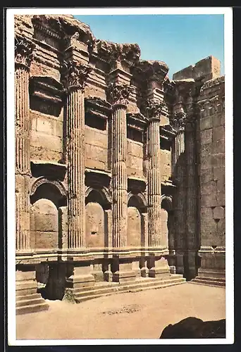 AK Baalbek, Inneres des Bacchustempels