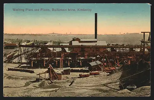 AK Kimberley, Washing Plant and Floors, Bulfontein Mine